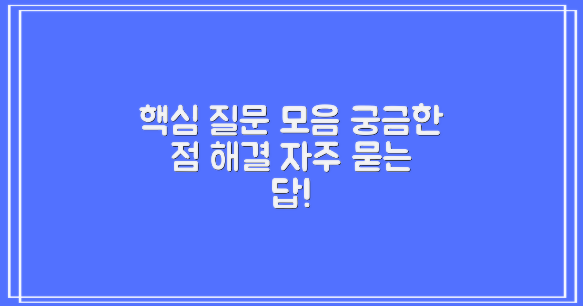 자주 묻는 질문